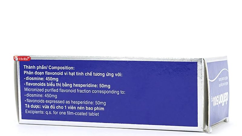 Thành phần Daflon 500mg