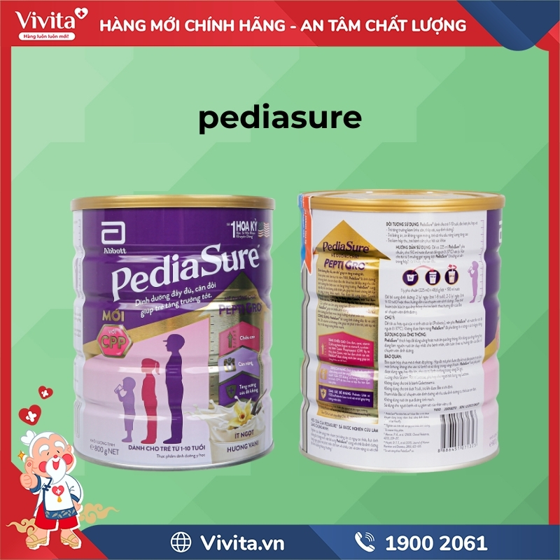 Thành phần Pediasure