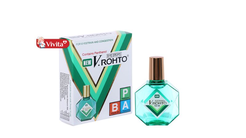 Cách sử dụng thuốc nhỏ mắt V Rohto 