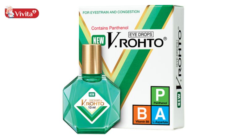 New V Rohto là dòng thuốc nhỏ mắt nổi tiếng đến từ Nhật Bản