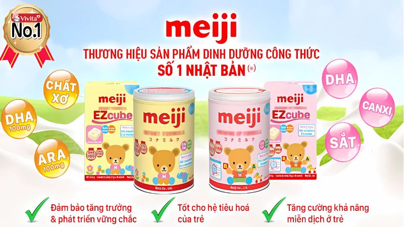 Thương hiệu Meiji Nhật Bản 