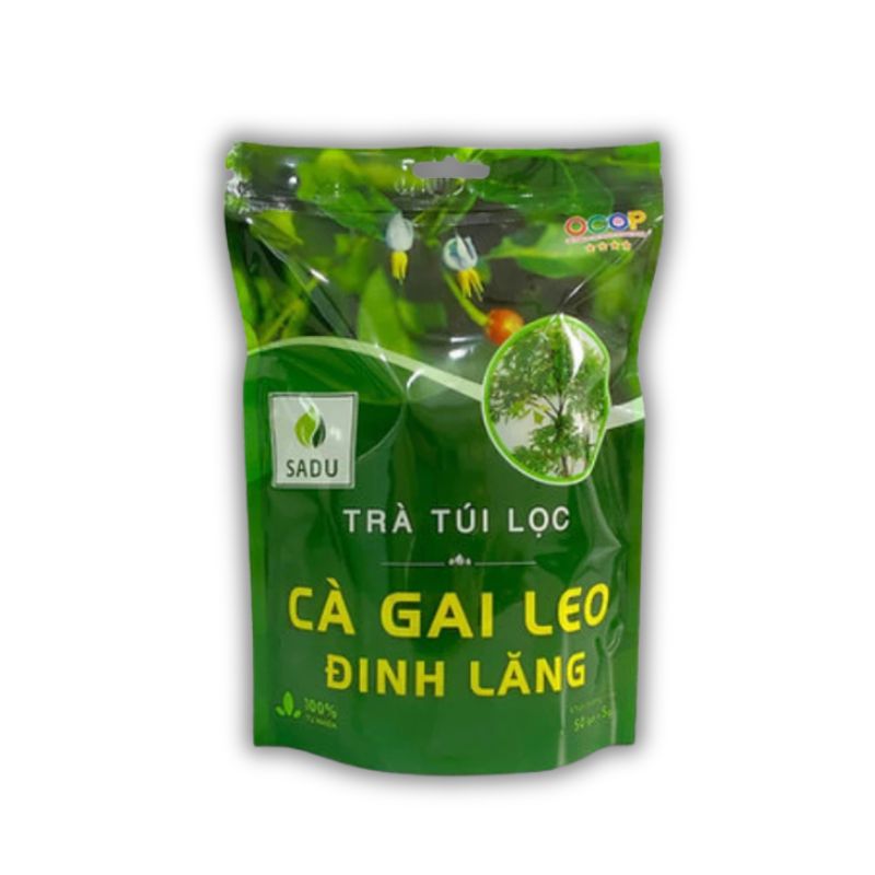 Trà Cà Gai Leo Đinh Lăng Sadu Hỗ Trợ Thanh Nhiệt, Giải Độc, Mát Gan (Gói 1kg)