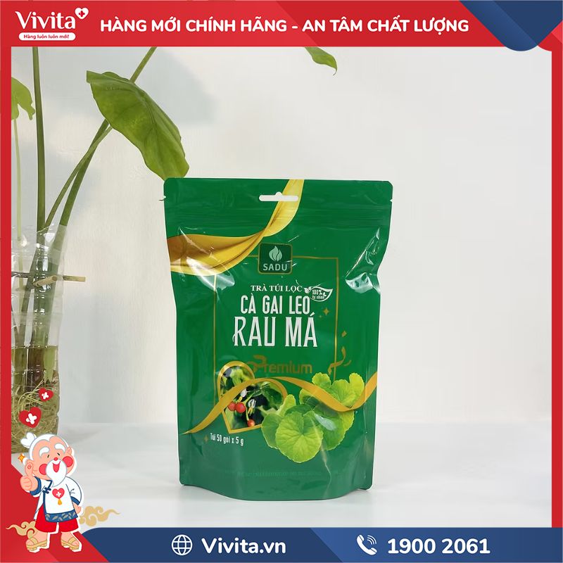 Trà Cà Gai Leo Rau Má Sadu có tốt không