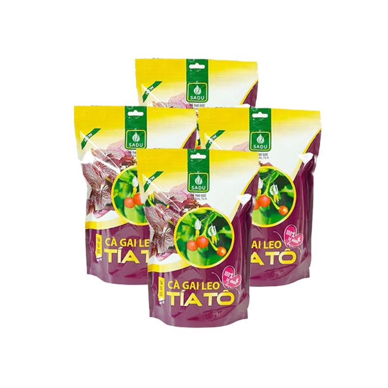 Trà Cà Gai Leo Tía Tô Sadu Trà Túi Lọc Hỗ Trợ Thanh Nhiệt, Giải Độc (Túi 1kgx50 túi lọc)
