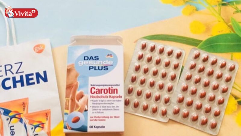 Cần tuân thủ đúng hướng dẫn viên uống chống nắng Carotin trước khi dùng