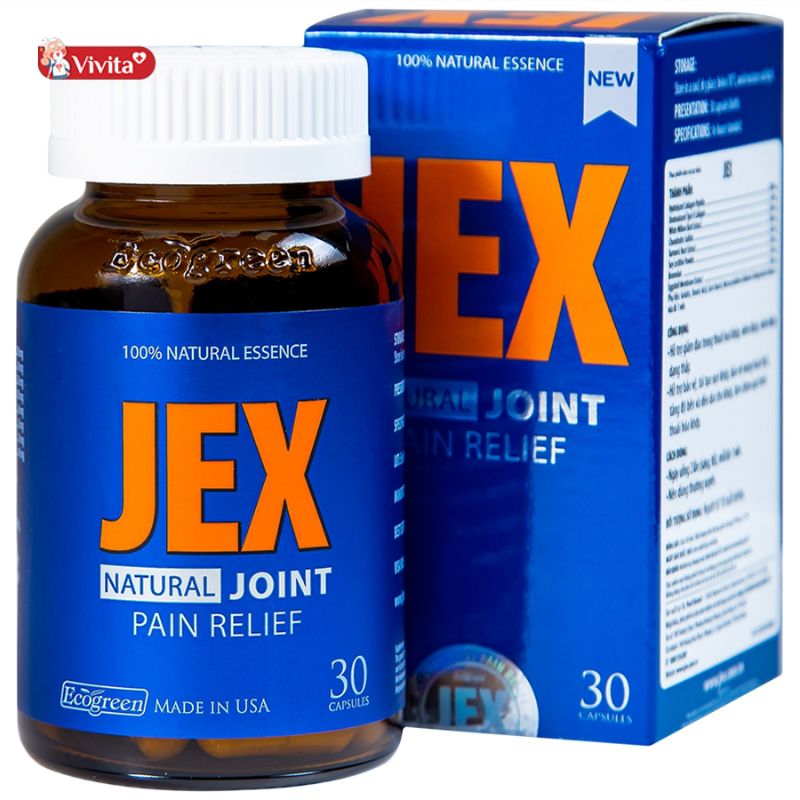 Viên uống Jex 60 viên giá bao nhiêu?