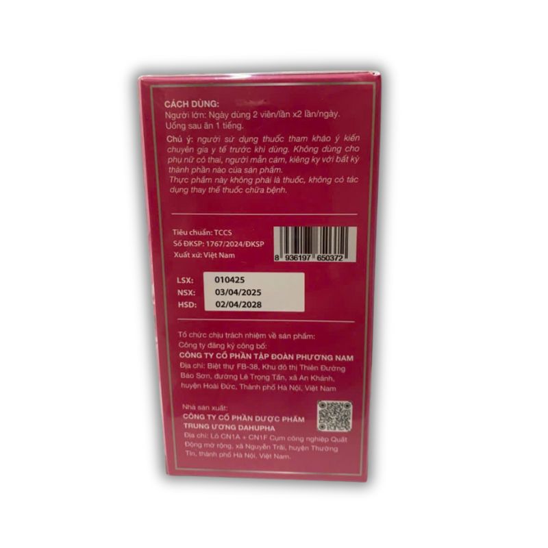 Women 19 Viên Uống Hỗ Trợ Làm Đẹp Da, Ngăn Ngừa Lão Hóa (Hộp 60 viên)