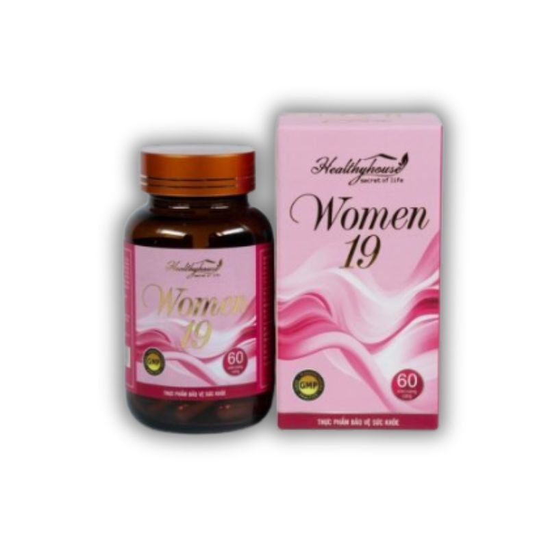 Women 19 Viên Uống Hỗ Trợ Làm Đẹp Da, Ngăn Ngừa Lão Hóa (Hộp 60 viên)