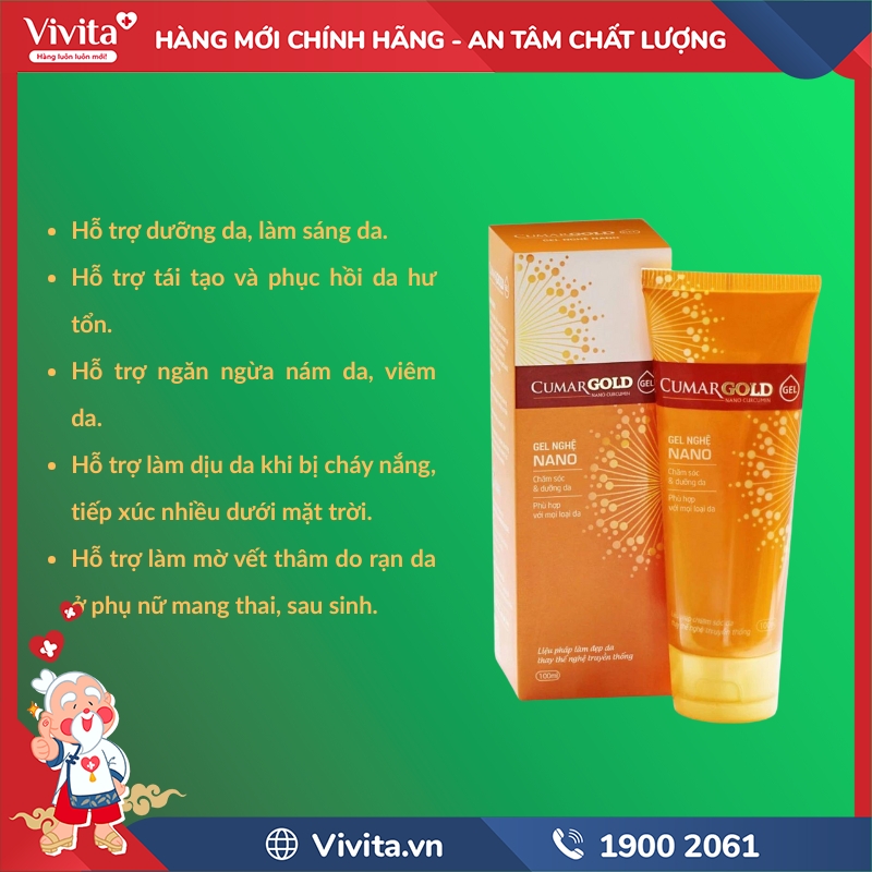 Công dụng CumarGold Gel