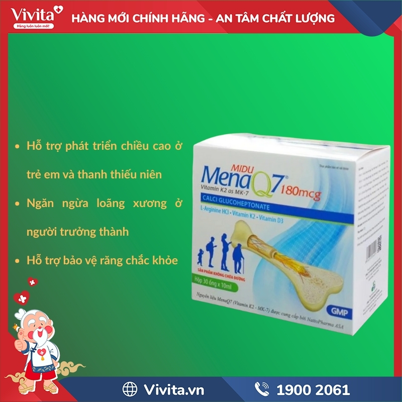 công dụng Midu MenaQ7
