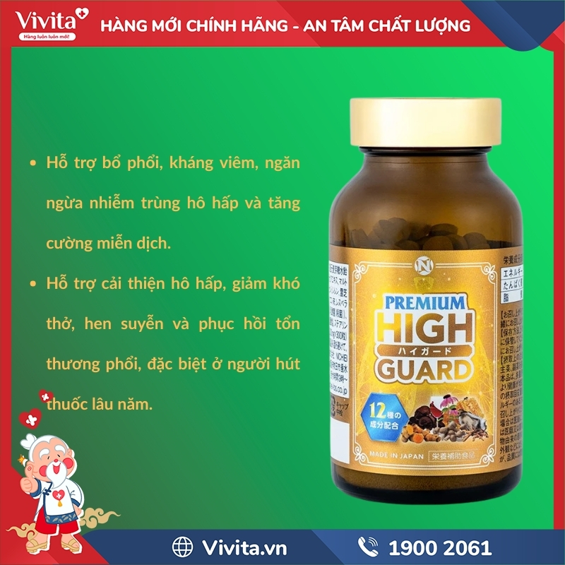 công dụng Premium High Guard