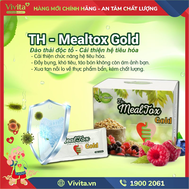 Công dụng của TH Mealtox Gold 