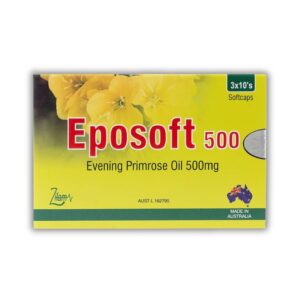 Eposoft 500 Viên Uống Hộ Trợ Cải Thiện Nội Tiết Tố Nữ (Hộp 30 viên)