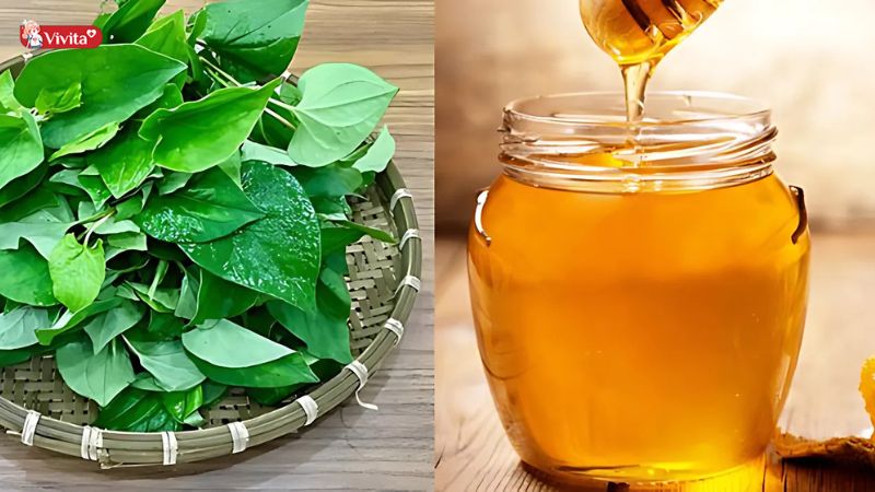 Mặt nạ diếp cá + mật ong