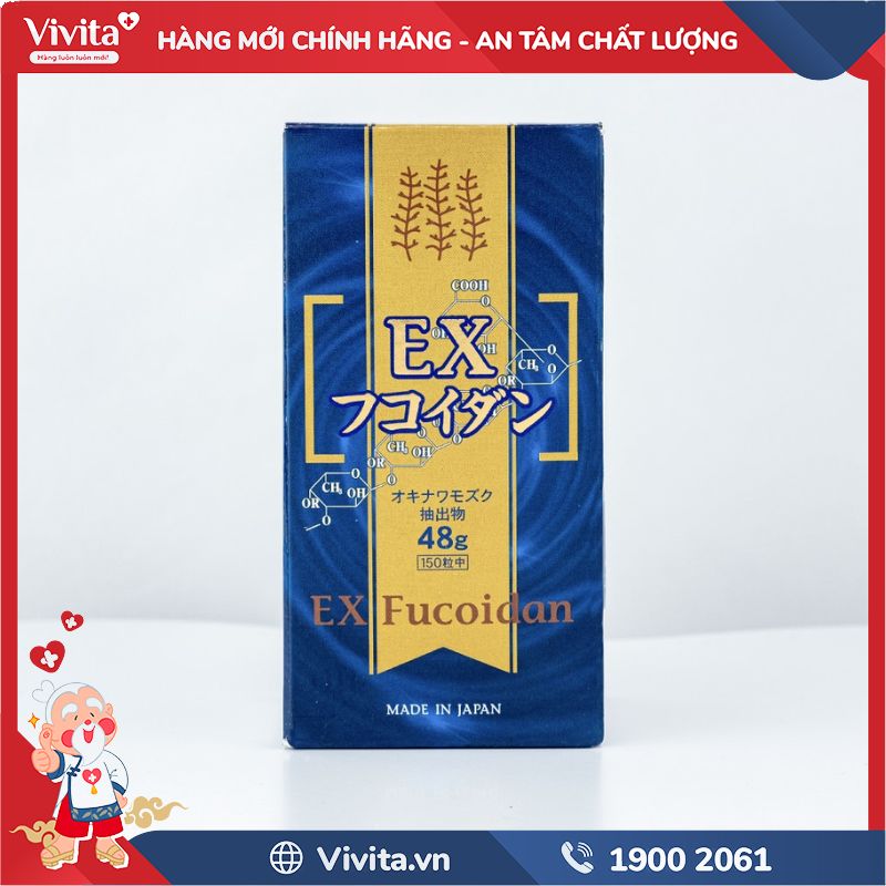 Mozuku Seaweed Extract Processed Food EX Fucoidan có tốt không