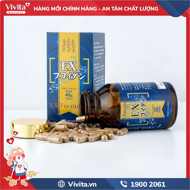 Mozuku Seaweed Extract Processed Food EX Fucoidan