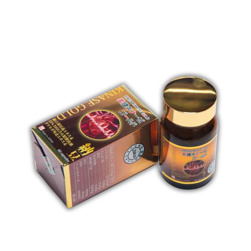 Biken Kinase Gold Viên Uống Hỗ Trợ Tăng Cường Chức Năng Não Bộ (Hộp 60 viên & Túi 20 viên)