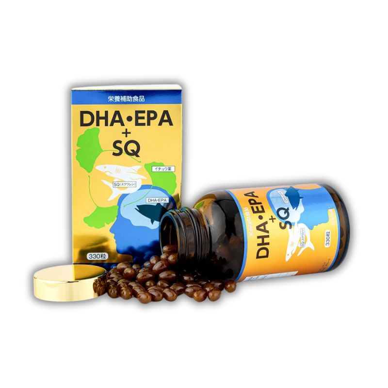 DHA.EPA+SQ Nhật Bản Viên Uống Hỗ Trợ Bổ Mắt Và Não (Hộp 330 Viên)