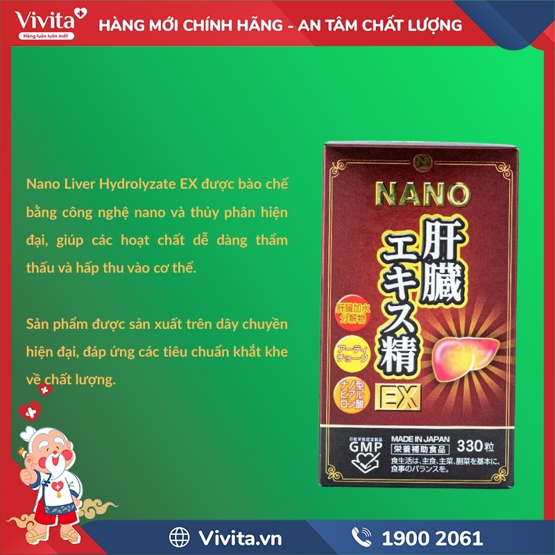 Nano Liver Hydrolyzate EX có tốt không?