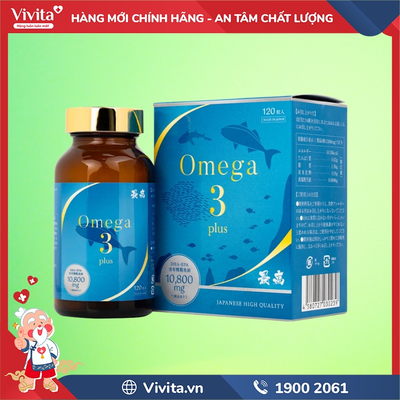 Omega 3 Plus Kenko chính hãng