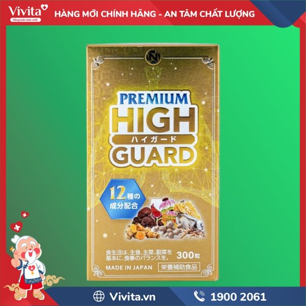 High Guard Gold Premium High Guard Nhật Bản (Hộp 300 Viên)