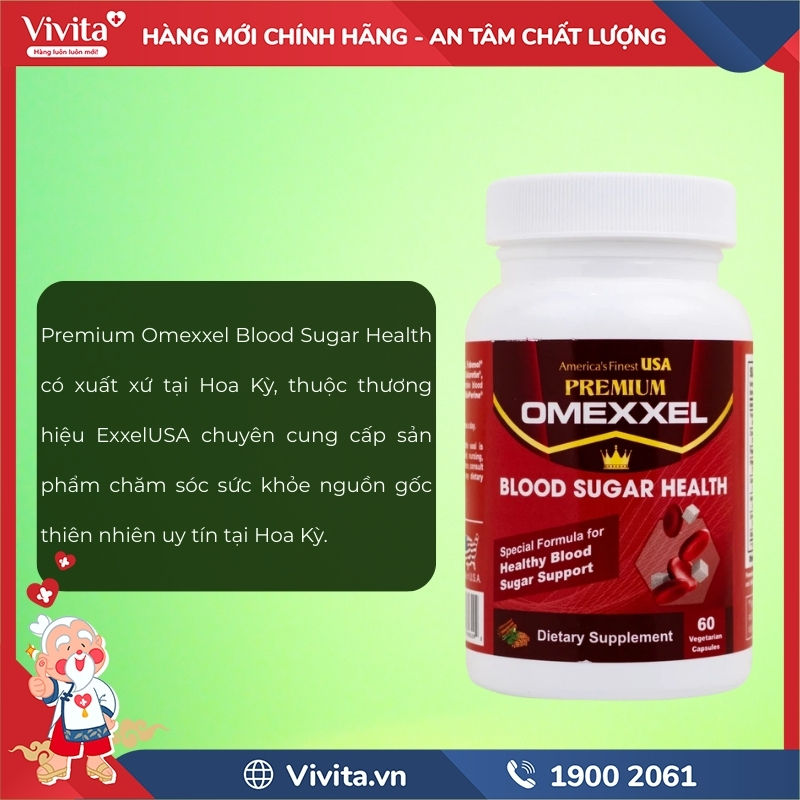 Premium Omexxel Blood Sugar Health có tốt không?