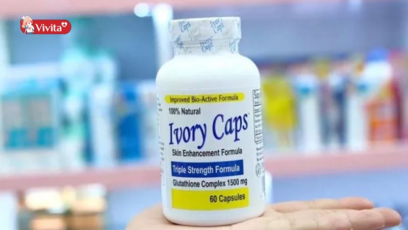 Review viên uống trắng da Ivory Caps