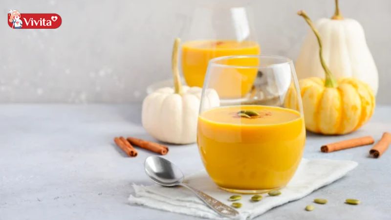 Cần dùng sữa bí đỏ hỗ trợ tăng cân đúng cách, đúng liều lượng