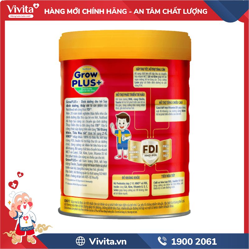 Sữa GrowPLUS+ Đỏ có tốt không