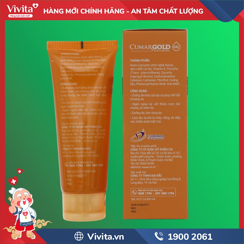 thành phần CumarGold Gel