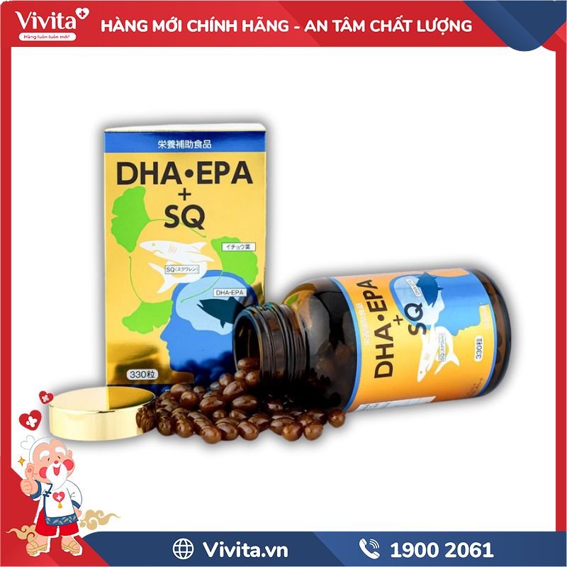 Thành phần của DHA.EPA+SQ