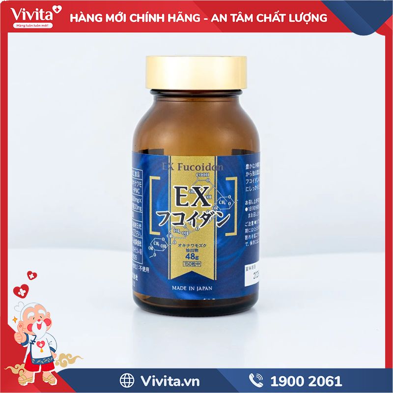 Thành phần Mozuku Seaweed Extract Processed Food EX Fucoidan