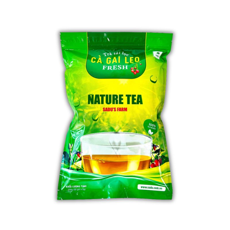Trà Cà Gai Leo Táo Mèo Sadu Hỗ Trợ Mát Gan, Thanh Lọc Cơ Thể (Gói 1kg)