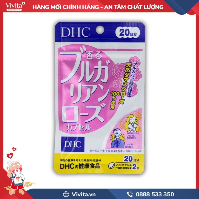 Viên Uống Tinh Chất Hoa Hồng DHC