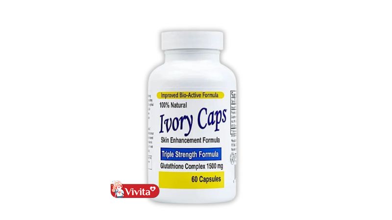 Viên uống trắng da Ivory Caps giá bao nhiêu?