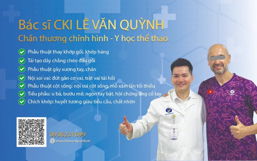 Bác Sĩ Xương Khớp Giỏi ở Tphcm