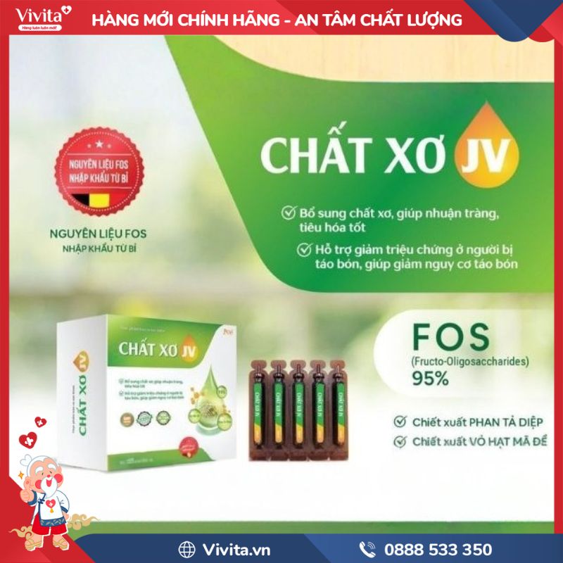 Công dụng của Chất Xơ JV