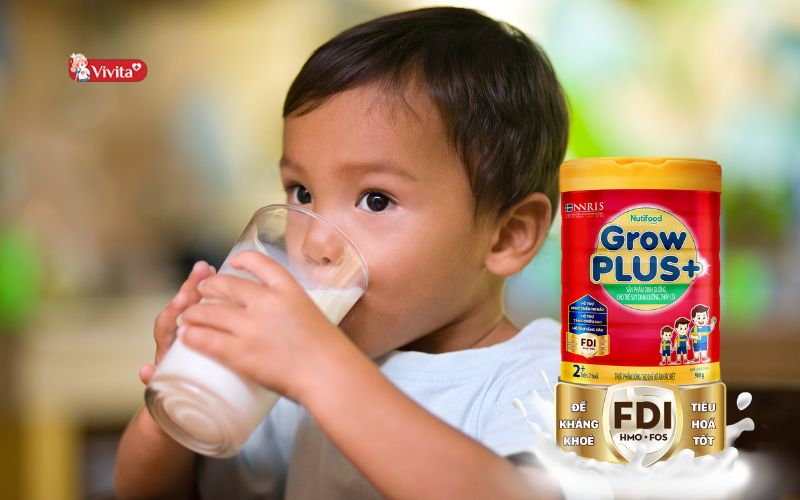 Công dụng của sữa Grow Plus đỏ