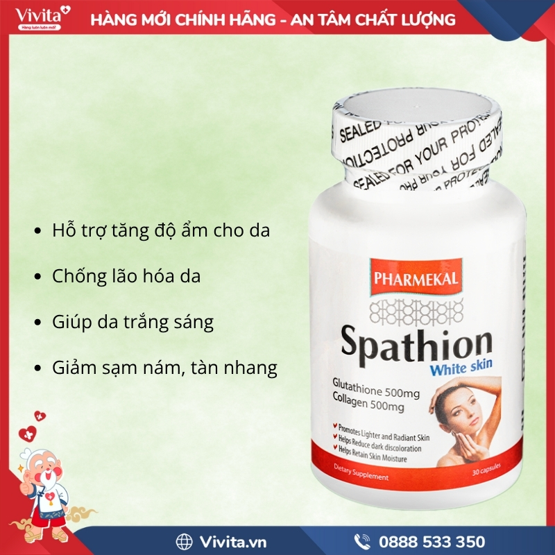 công dụng Pharmekal Spathion White Skin