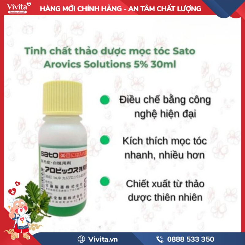 Công dụng của Sato Arovics Solutions 5%