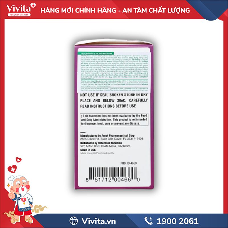 Mega Slim chính hãng