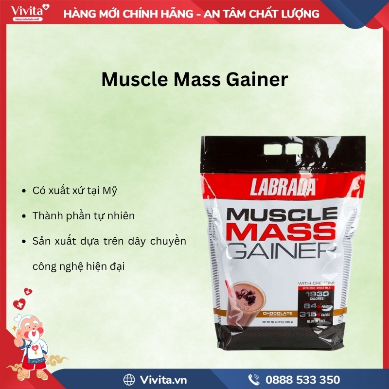 Muscle Mass Gainer có tốt không?
