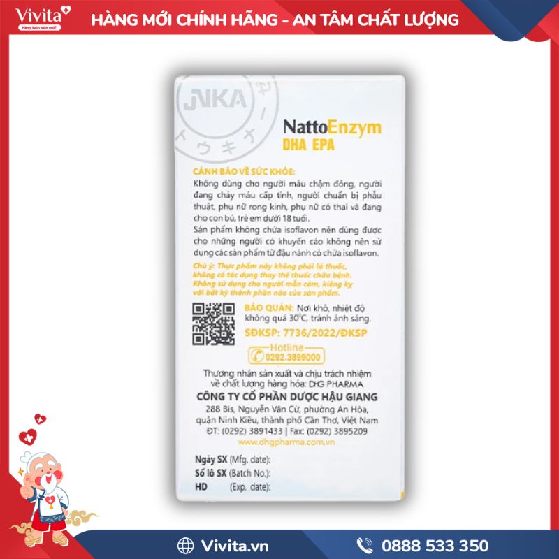 NattoEnzym DHA EPA chính hãng