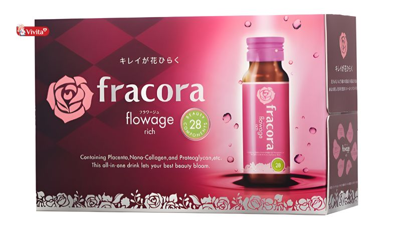 Nước uống đẹp da Fracora Flowage Rich