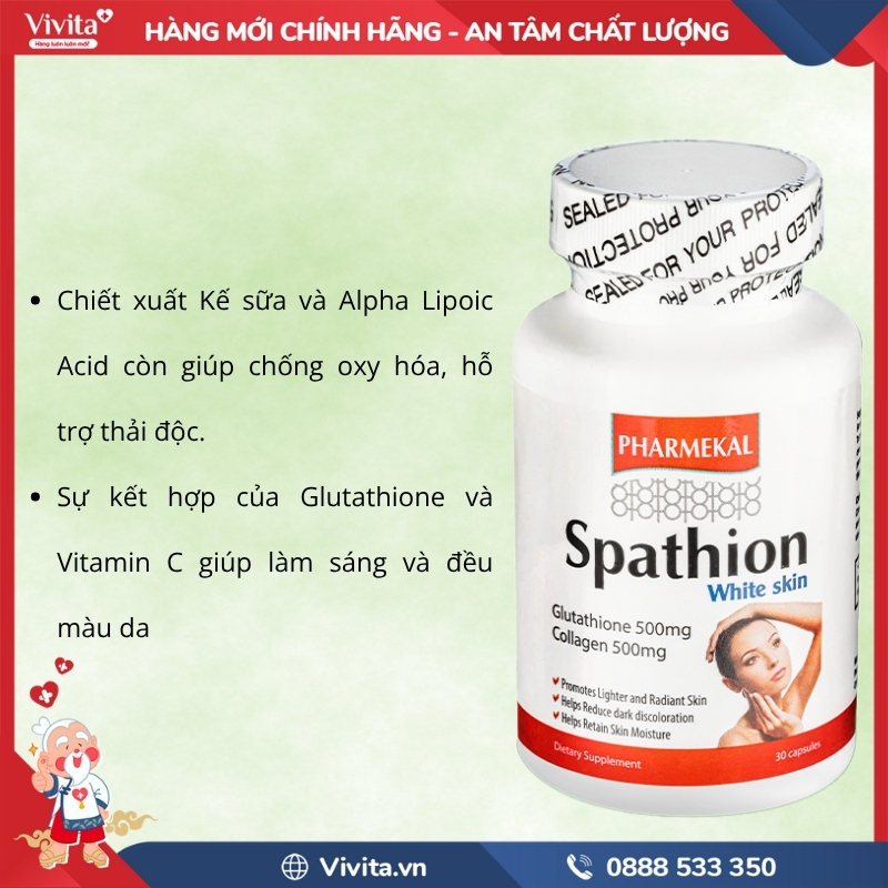 Pharmekal Spathion White Skin có tốt không?