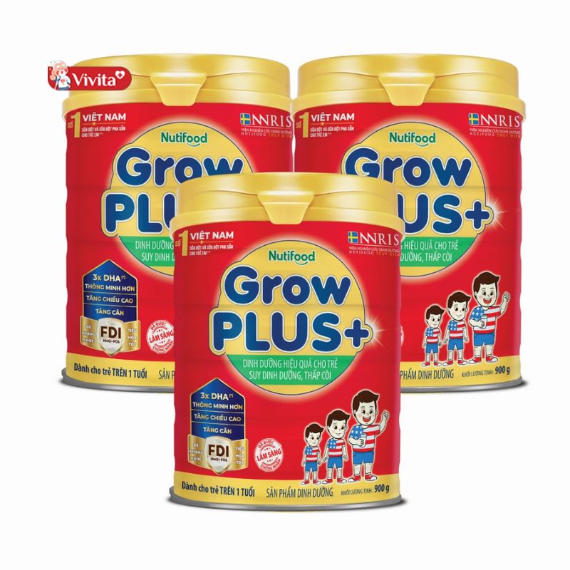 Review sữa Grow Plus đỏ có tốt không?