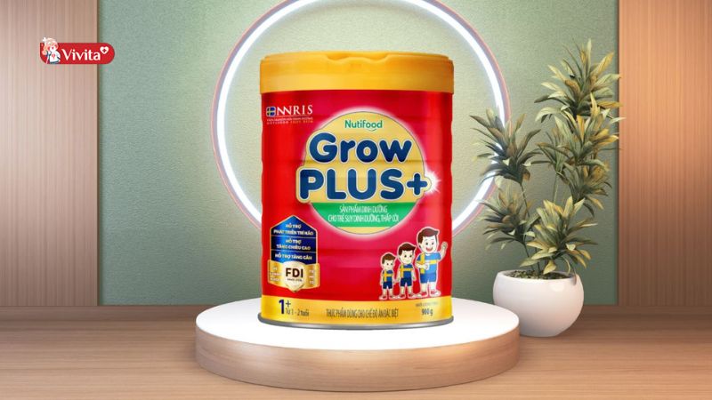 Review sữa Grow Plus đỏ: Tăng cân cho bé hiệu quả không?