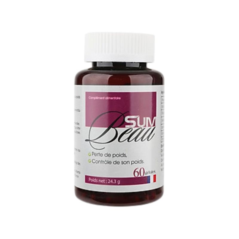 SumBeau Viên Uống Hỗ Trợ Giảm Cân An Toàn Đến Từ Pháp (Hộp 60 viên)