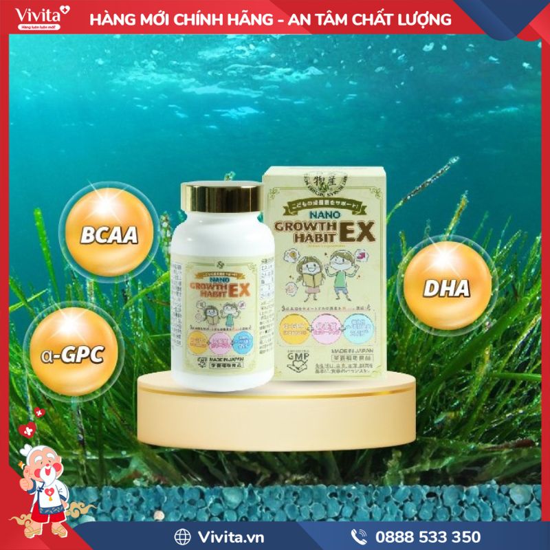 Thành phần của Nano Growth Habit Ex