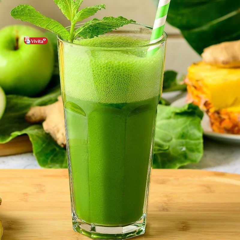 uống nước cần tây đúng cách giúp giảm mỡ bụng